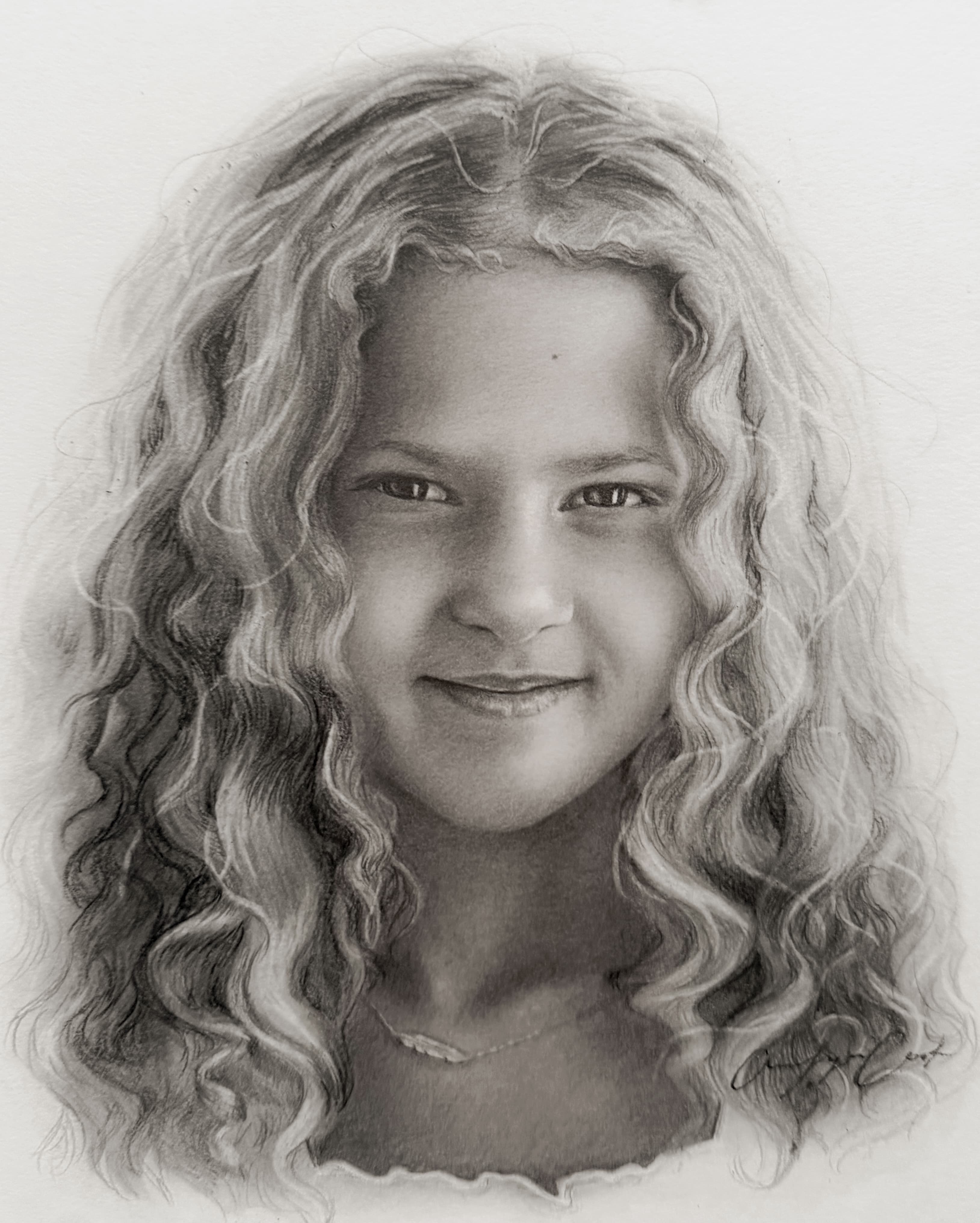 Pencil portrait